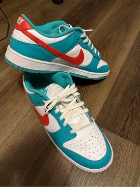 Men’s Nike Dunk Low “Miami Dolphins”